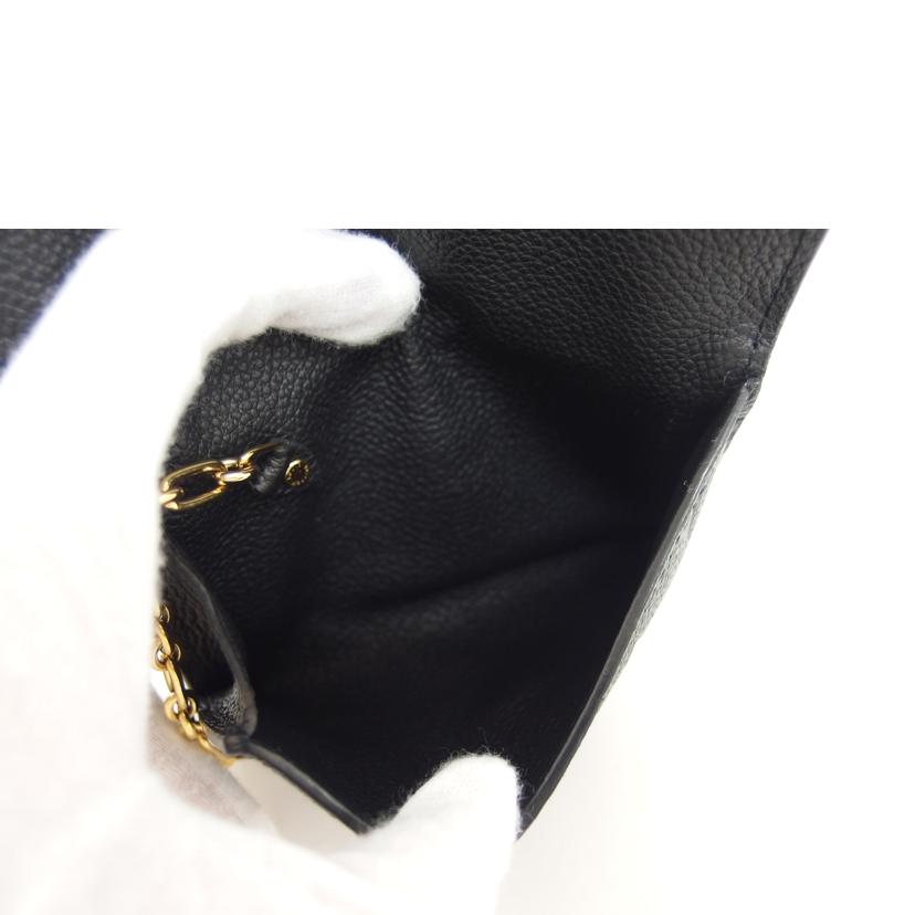 LV ルイヴィトン コインパース/ポシェット・クレ/アンプラント/ノワール/M60633//TJ4***/ABランク/04