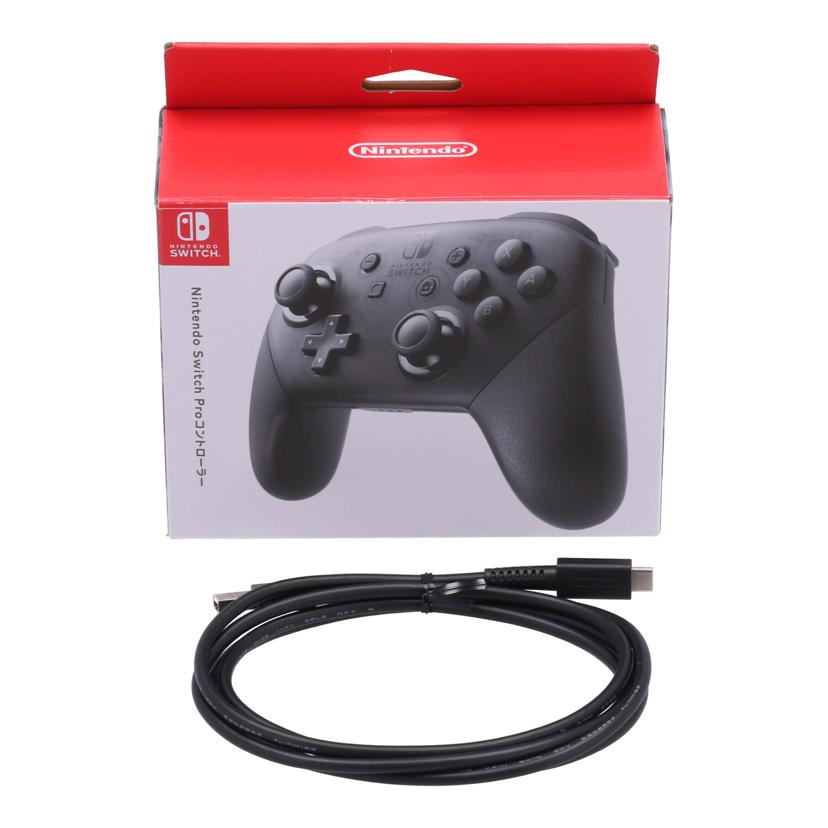 Nintendo 任天堂 ニンテンドー /Switch Proコントローラー/HAC-A-FSSKA//XEL70116002274/Bランク/82