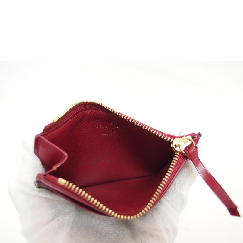 LV ルイヴィトン コインパース/ポルトカルト・ジップ/モノグラム/フューシャ/M67889//NZ2***/Bランク/04