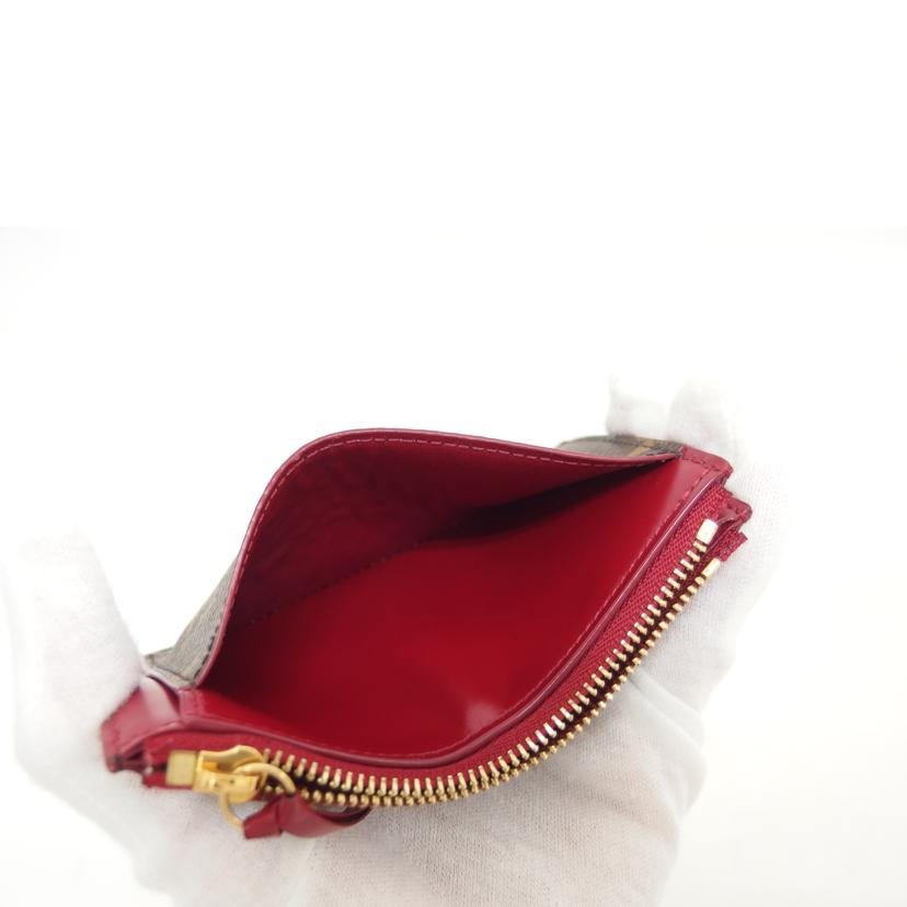 LV ルイヴィトン コインパース/ポルトカルト・ジップ/モノグラム/フューシャ/M67889//NZ2***/Bランク/04