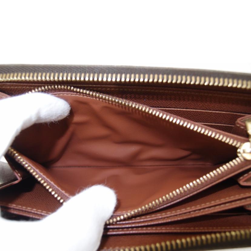 LOUIS VUITTON ルイ・ヴィトン ビトン ラウンドファスナー長財布 茶 ブラウン レディース メンズ/ジッピー・ウォレット/モノグラム/M60017//CA3***/Bランク/69