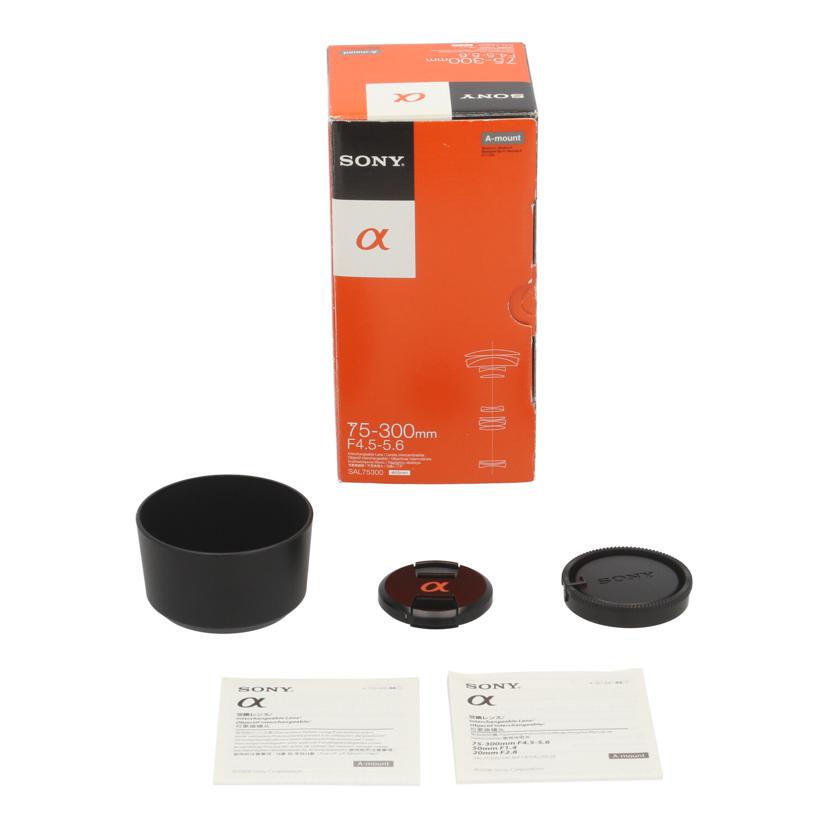 SONY ソニー /交換レンズ/75-300mm/SAL75300//S0125610213/Bランク/37