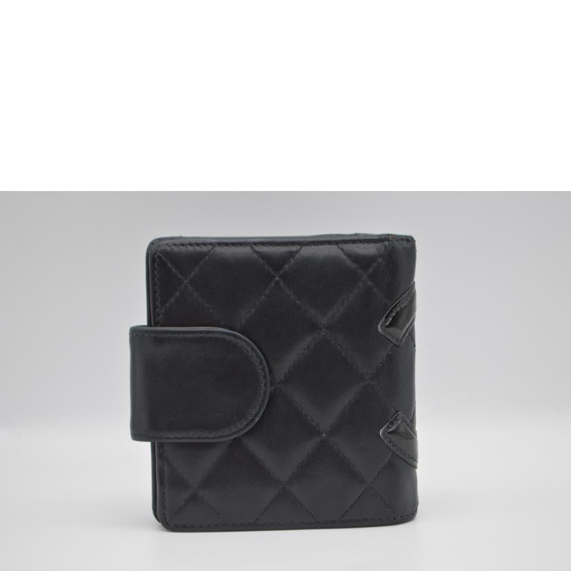 CHANEL シャネル/カンボンラインコンパクトレザー財布/A26720//139*****/Bランク/89