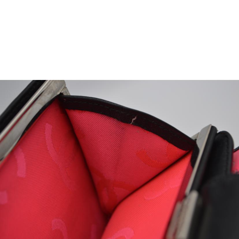 CHANEL シャネル/カンボンラインコンパクトレザー財布/A26720//139*****/Bランク/89