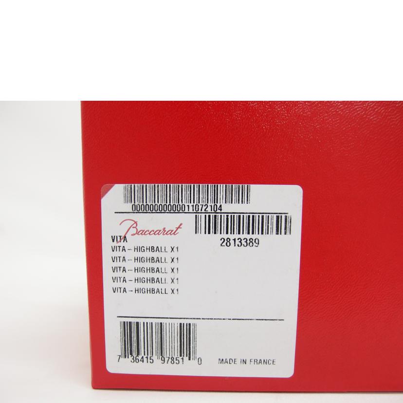Baccarat バカラ/ヴィータ/ハイボールグラス/2813389//SAランク/04