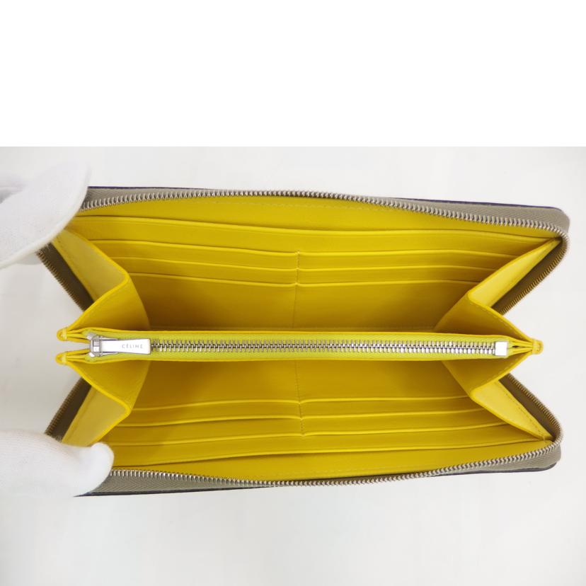 CELINE セリーヌ/ラージジップマルチファンクションラウンドファスナー//W-L******/Aランク/82