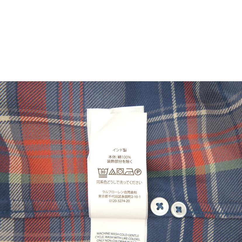POLO RALPHLAUREN ポロ ラルフローレン/チェックシャツ//Aランク/09