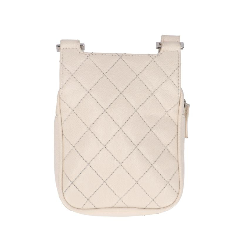 CHANEL シャネル/キャビアスキン/ショルダーポシェット//105*****/ABランク/91