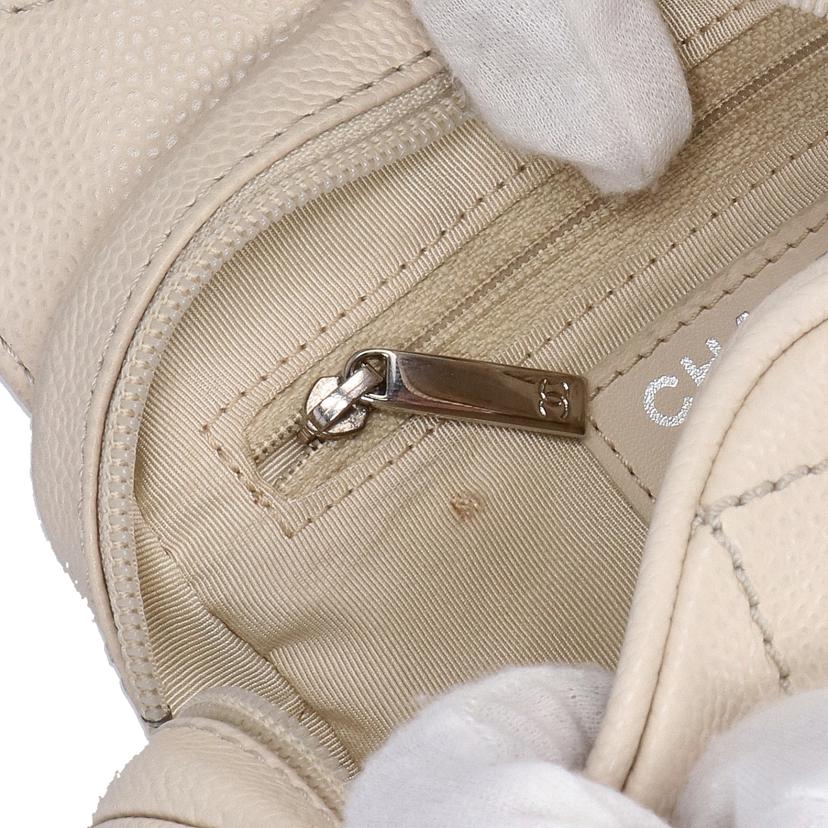 CHANEL シャネル/キャビアスキン/ショルダーポシェット//105*****/ABランク/91