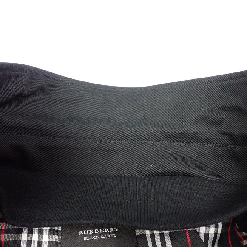 BURBERRT BLACK LABEL バーバリーブラックレーベル/★BURBERRY フルジップ付きハーフコート/BMP82-715-09//L/Bランク/62