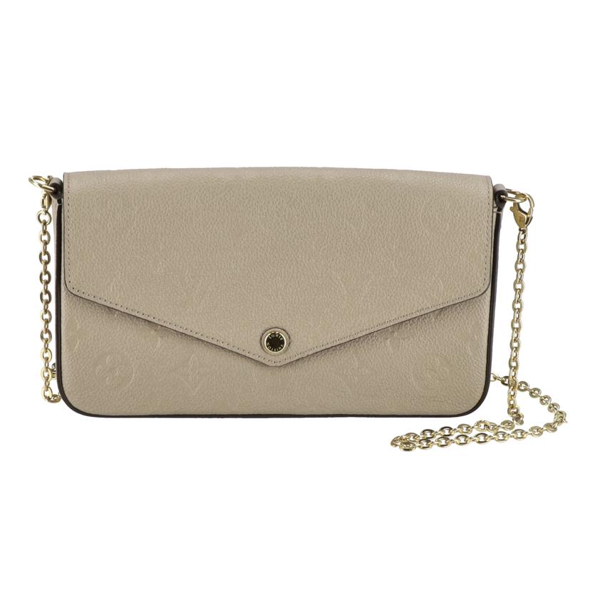 LOUIS VUITTON ルイヴィトン/ポシェットフェリシーチェーンウォレット/モノグラムアンプラント/M68697//RFI*/Aランク/91