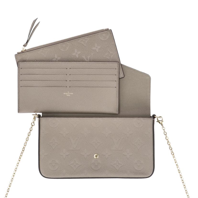 LOUIS VUITTON ルイヴィトン/ポシェットフェリシーチェーンウォレット/モノグラムアンプラント/M68697//RFI*/Aランク/91