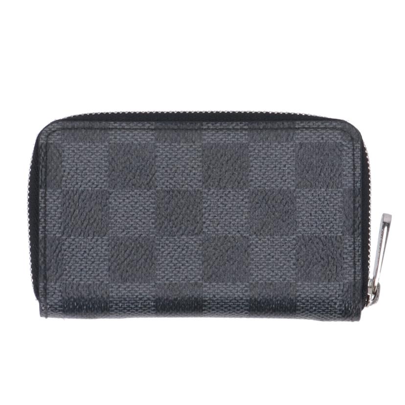 LV ルイ・ヴィトン/ジッピーコインパース/ダミエ・グラフィット/N63076//MI0***/ABランク/19