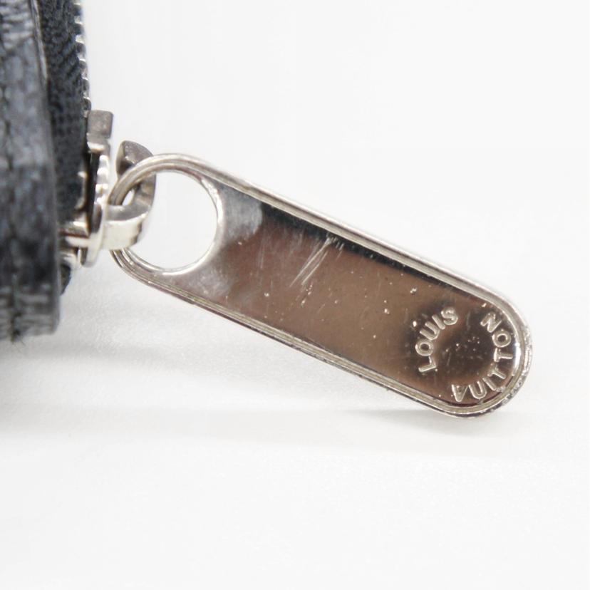 LV ルイ・ヴィトン/ジッピーコインパース/ダミエ・グラフィット/N63076//MI0***/ABランク/19