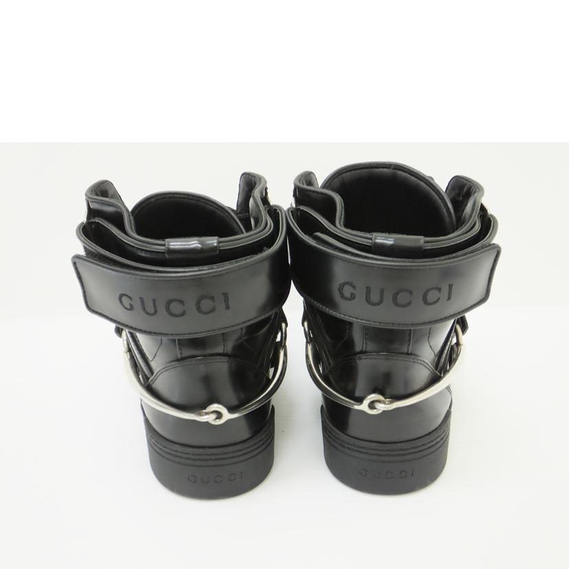 GUCCI グッチ/ホースビットハイカットスニーカー/サイズ6 1/2/407373//ABランク/88