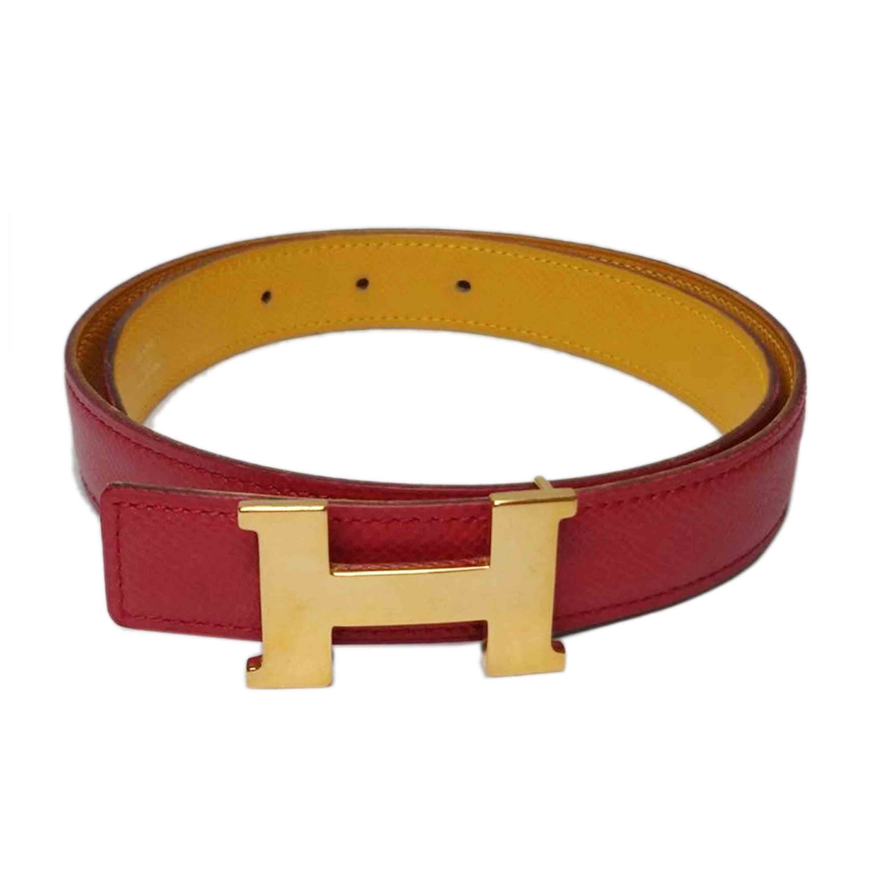 HERMES エルメス/コンスタンス Hベルト//Bランク/52