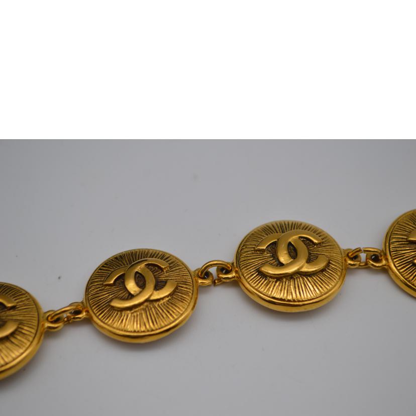 CHANEL シャネル/ココマークヴィンテージブレスレットGP//ABランク/89
