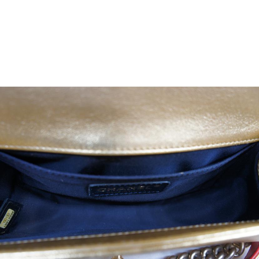 CHANL シャネル/ボーイシャネル ゴールドチェーンショルダー/A67085//190*****/Aランク/92