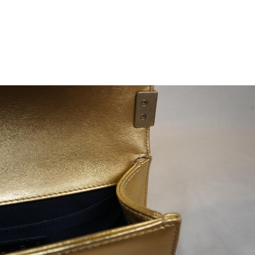 CHANL シャネル/ボーイシャネル ゴールドチェーンショルダー/A67085//190*****/Aランク/92