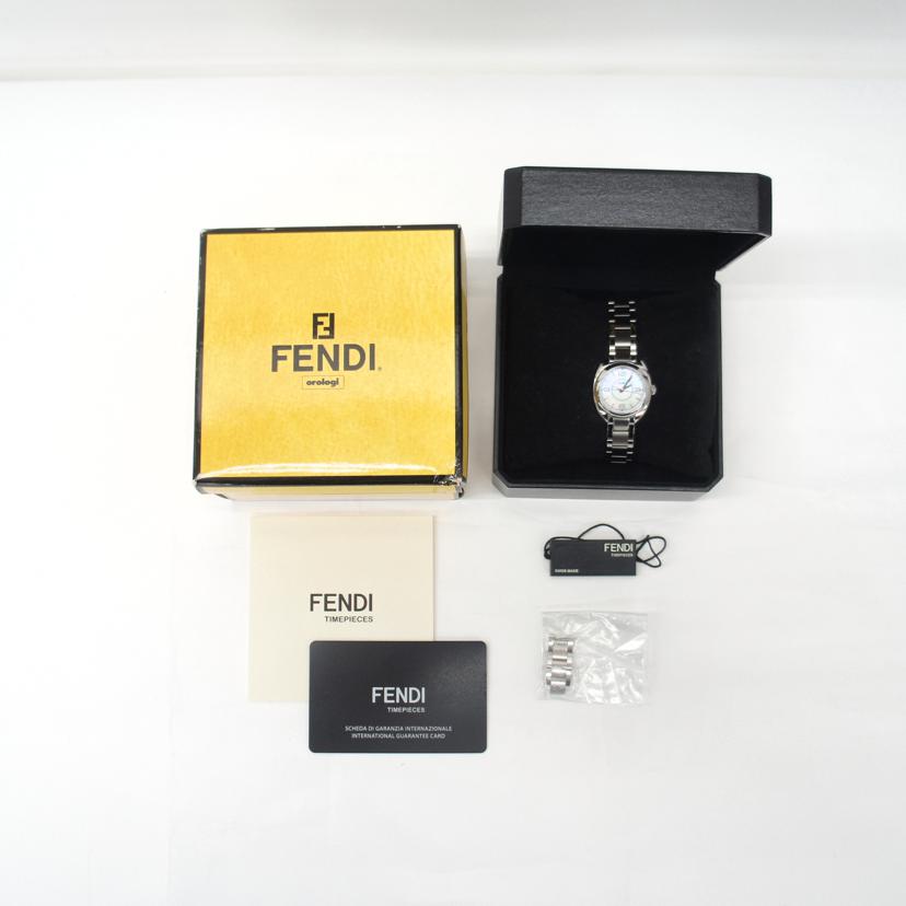 FENDI フェンディ/モメント/クオーツ/シェル文字盤/F218024500//ABランク/77