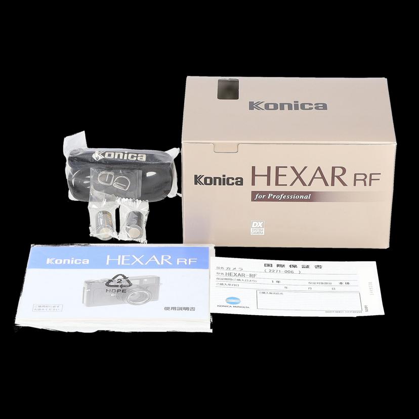 KONICA コニカ/フィルムカメラ/HEXAR RF/HEXAR RF//Sランク/62