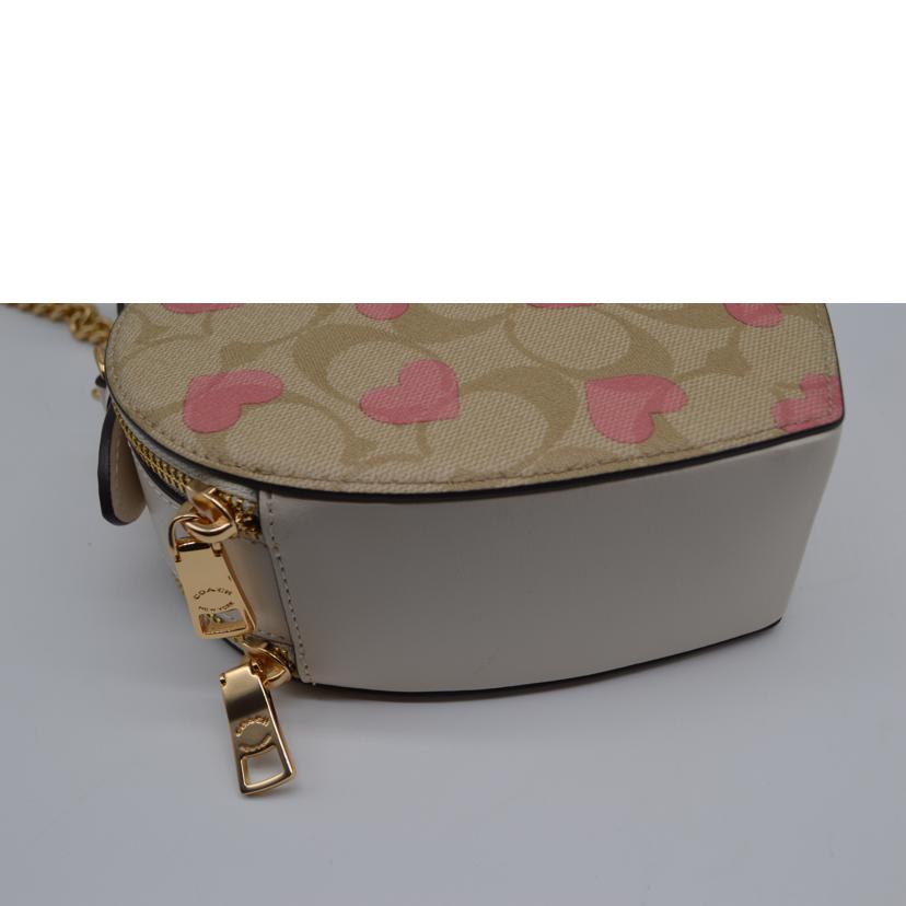 COACH コーチ/ラグジュアリーシグネチャーハートチェーンショルダー/CP021//K23**/SAランク/89