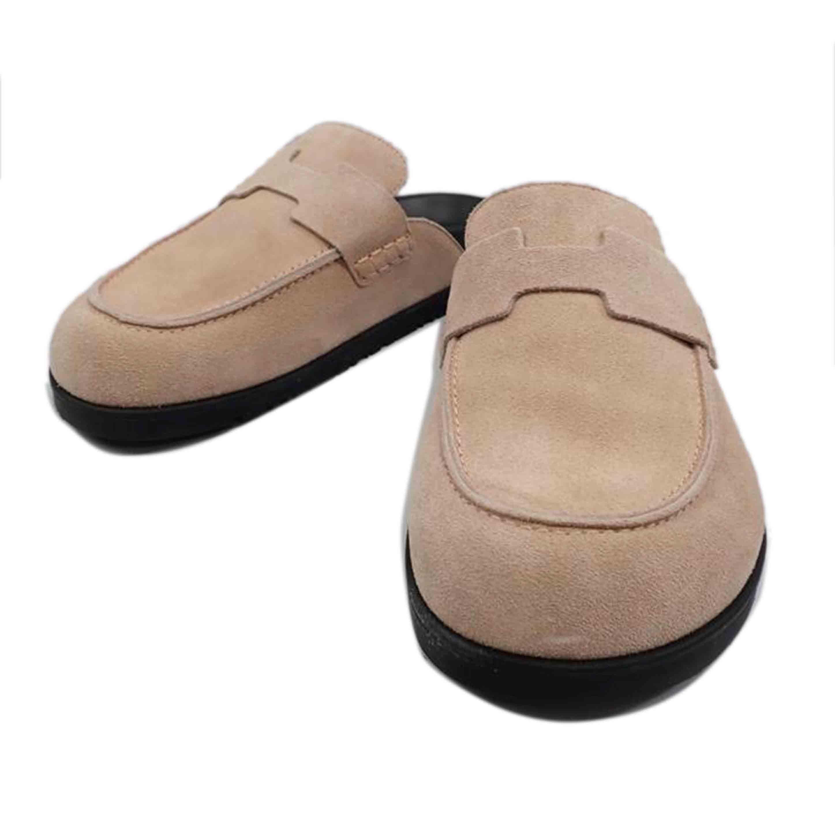 HERMES HERMES/ミュール・ゴー/ベージュ・ヌード/39(約25.5cm)/FR231222Z// 22**/Aランク/62