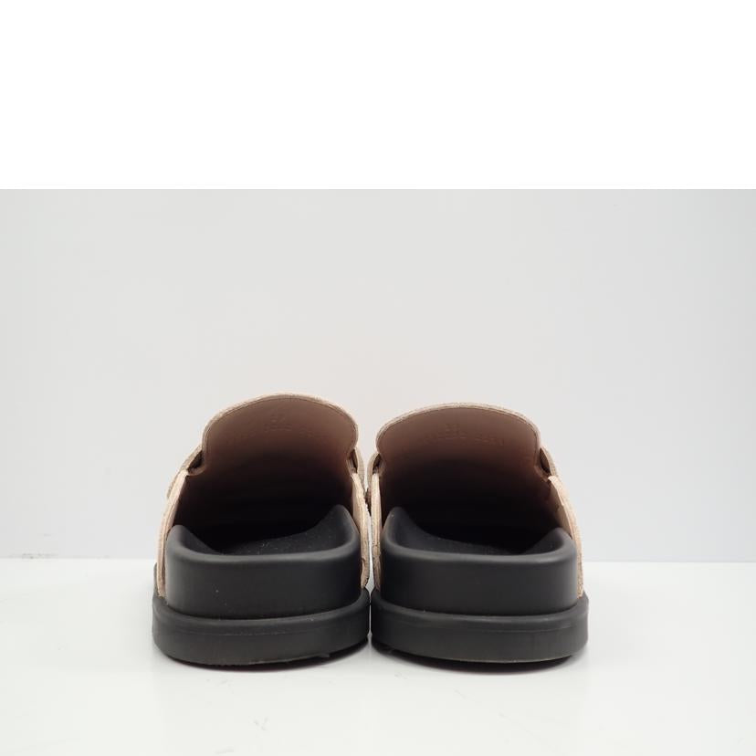 HERMES HERMES/ミュール・ゴー/ベージュ・ヌード/39(約25.5cm)/FR231222Z// 22**/Aランク/62