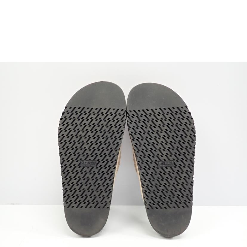 HERMES HERMES/ミュール・ゴー/ベージュ・ヌード/39(約25.5cm)/FR231222Z// 22**/Aランク/62