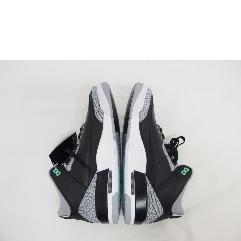 NIKE ナイキ/ AIR JORDAN 3 RETRO Green Glow/CT8532-031//Aランク/04