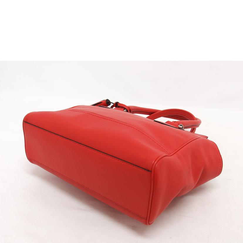 COACH コーチ/レガシーキャリーオール/レザートートバッグ/レッドオレンジ/19891//G12**/ABランク/04