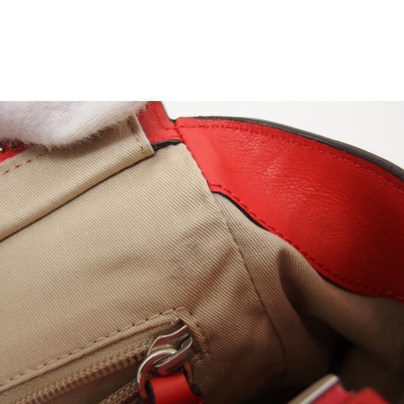 COACH コーチ/レガシーキャリーオール/レザートートバッグ/レッドオレンジ/19891//G12**/ABランク/04