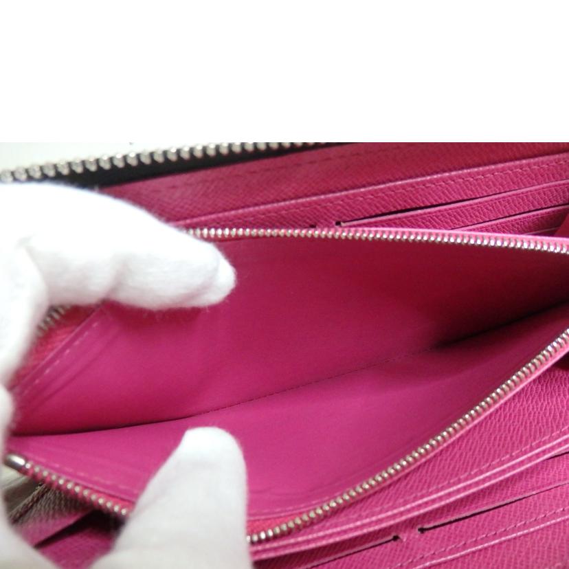 LOUIS VUITTON ルイヴィトン/ジッピー・ウォレット/エピ/ノワール・ピンク/M64838//GI4***/Aランク/84