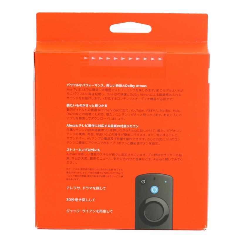 Amazon アマゾン /Fire TV Stick 第3世代 2021/S3L46N//G071EL20339404TV/Sランク/37