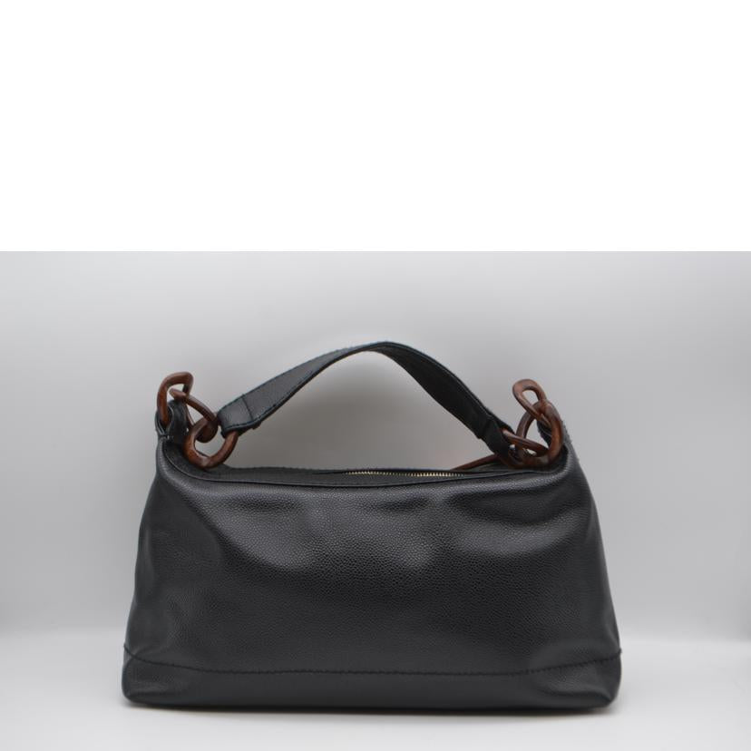 CHANEL シャネル/キャビアスキンウッドプラチェーンレザーハンド//741****/ABランク/89