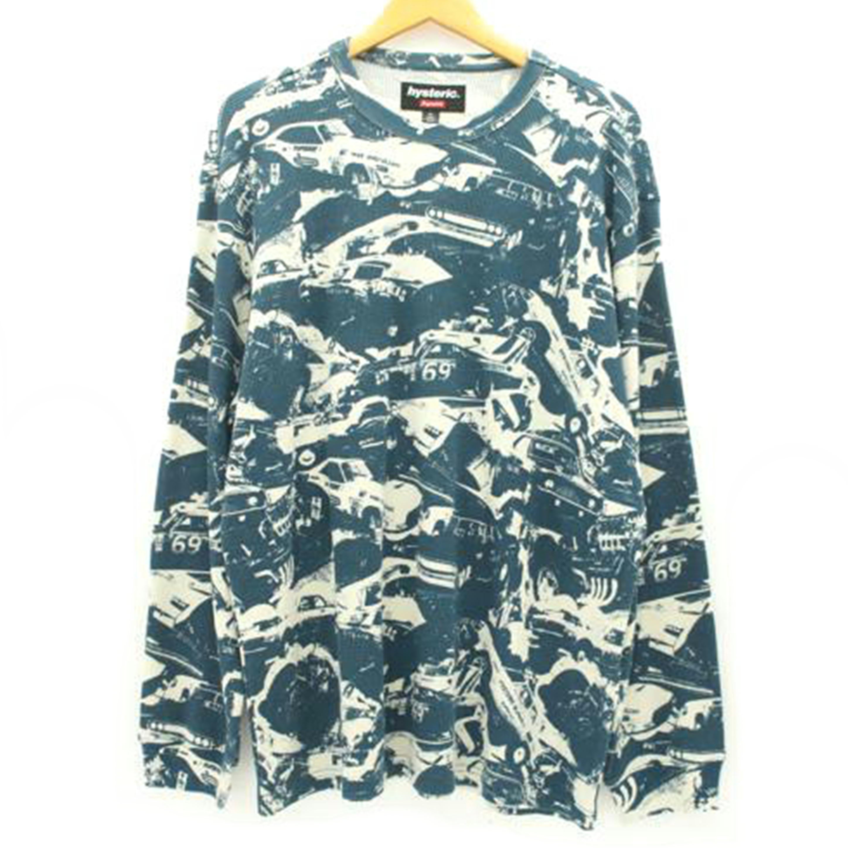 Supreme シュプリーム/×HYSTERIC GRAMOUR Cars Thermal/長袖カットソー//サイズ XL/Aランク/05