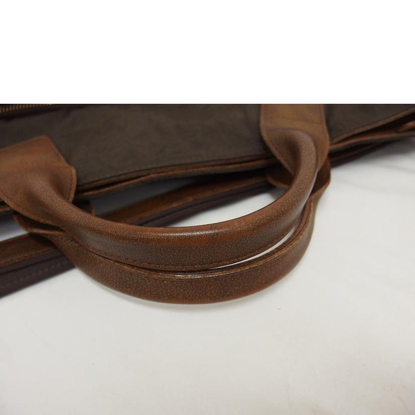 IBIZA イビザ/ナイロン/レザー2Wayトートバッグ/ブラウン//ABランク/04