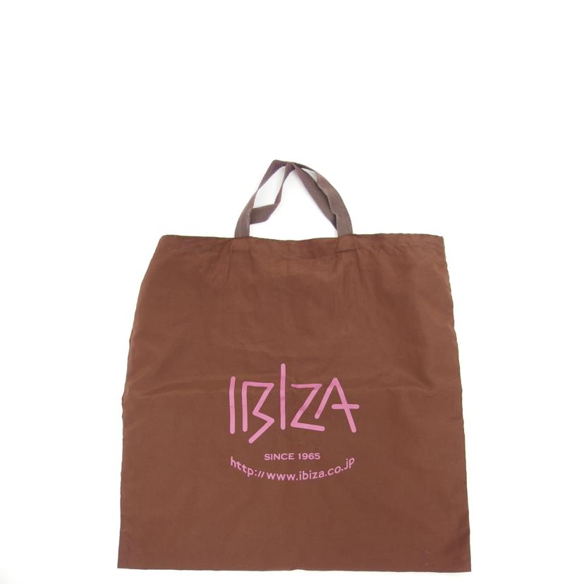 IBIZA イビザ/ナイロン/レザー2Wayトートバッグ/ブラウン//ABランク/04