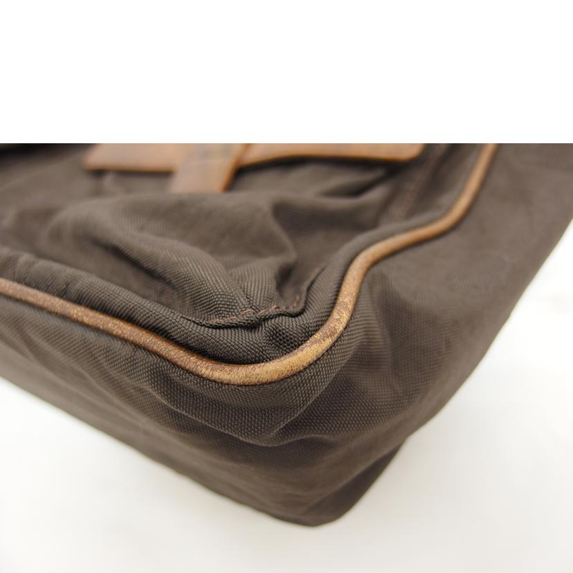 IBIZA イビザ/ナイロン/レザー2Wayトートバッグ/ブラウン//ABランク/04