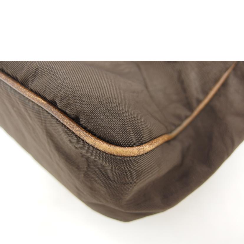 IBIZA イビザ/ナイロン/レザー2Wayトートバッグ/ブラウン//ABランク/04