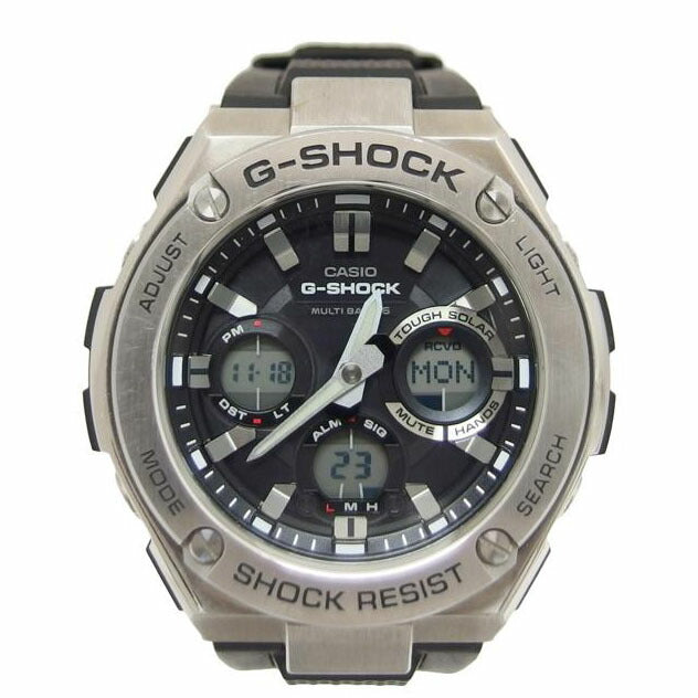 CASIO カシオ/G-STEEL/アナデジ/ラバーベルト/GST-W110-1AJF//002*****/Bランク/04