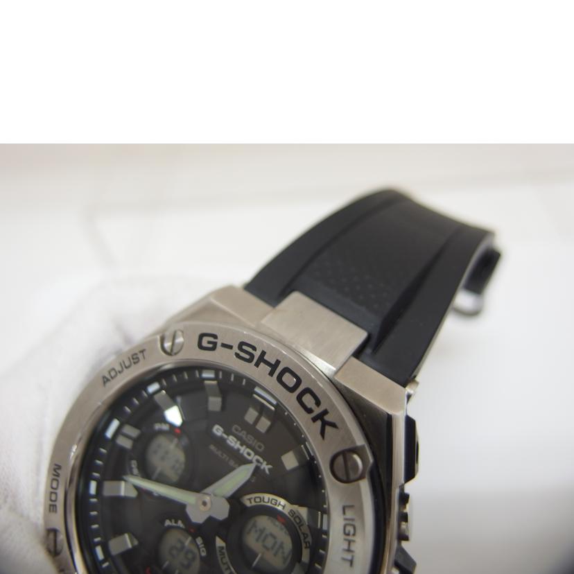 CASIO カシオ/G-STEEL/アナデジ/ラバーベルト/GST-W110-1AJF//002*****/Bランク/04