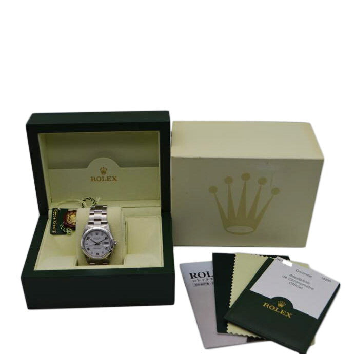 ROLEX ロレックス/オイスターパーペチュアルデイト/ホワイト文字盤/15200//D67**********/Aランク/89