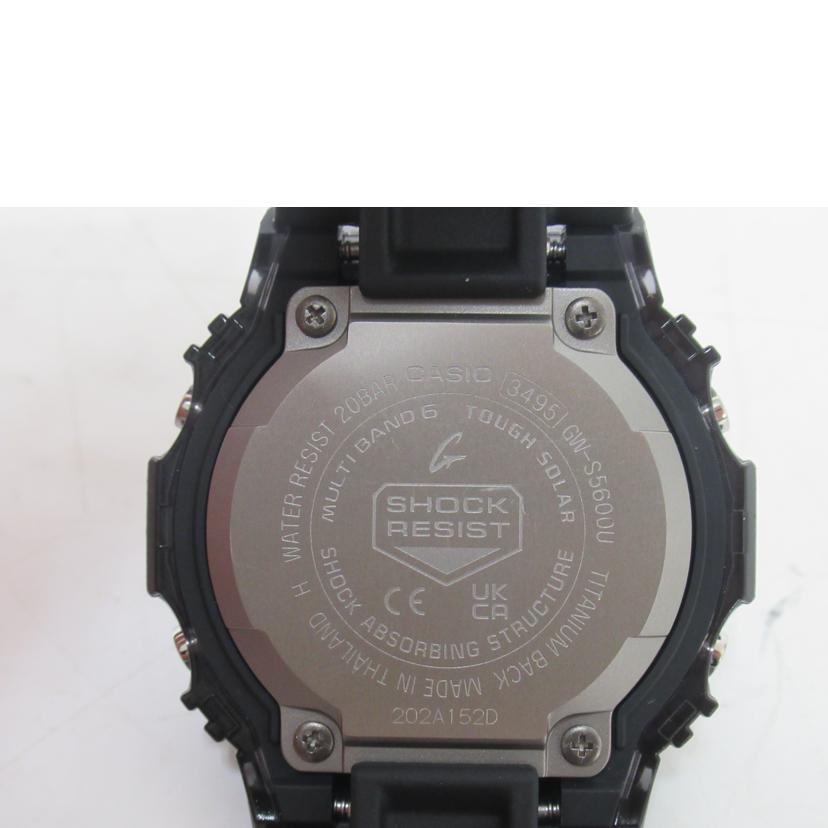 CASIO/G-SHOCK/デジタル/ソーラー電波/GW-S5600U//ABランク/63