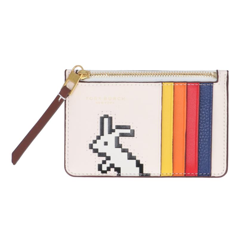 TORY BURCH トリーバーチ/RAINBOW TOP-ZIP CASE/143234//ABランク/94