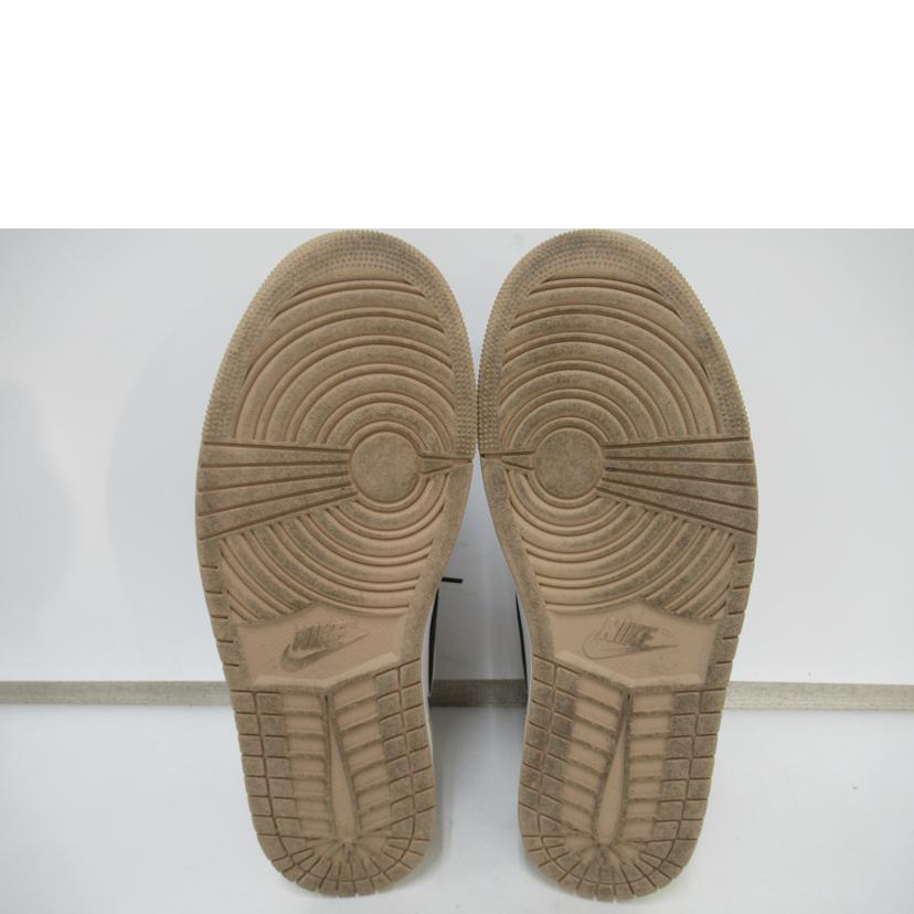 NIKE/WMNS Air Jordan 1 Retro High OG Latte/1202/FD2596-021//Aランク/63