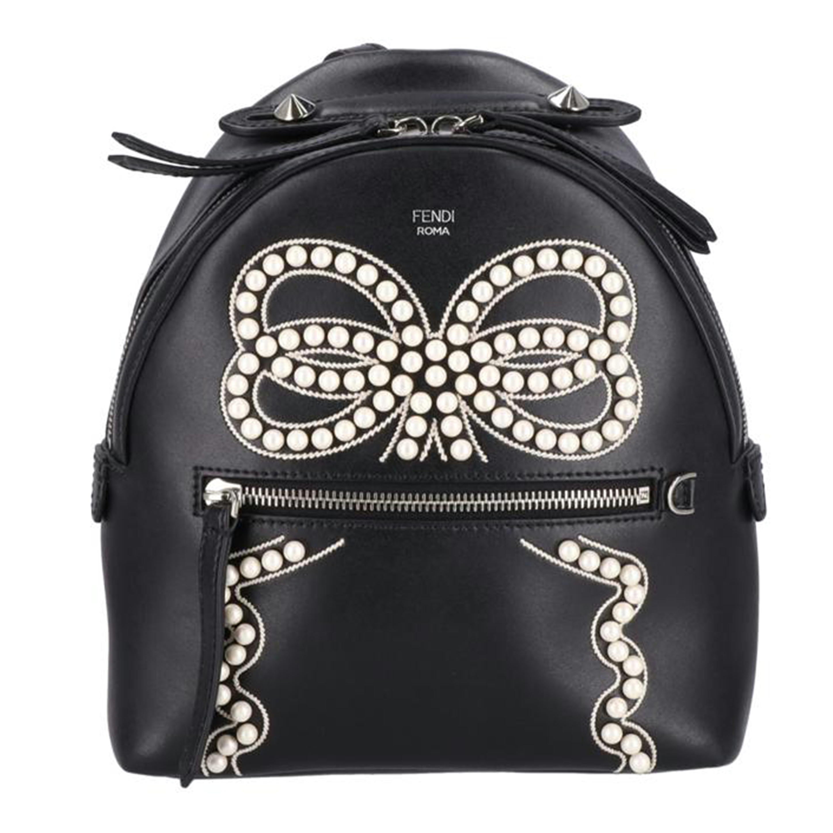 FENDI フェンディ/バイザウェイリボンパールミニバックパック/8BZ038//A1F**********/Aランク/19