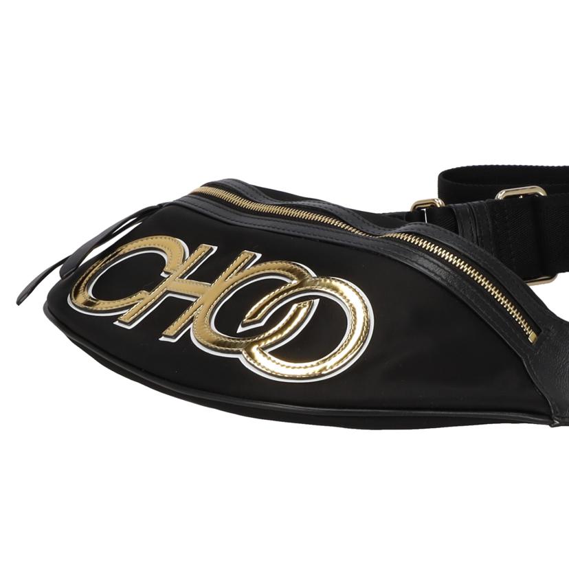 JIMMY CHOO ジミーチュウ/ロゴウエストポーチ//BX2***/Aランク/91