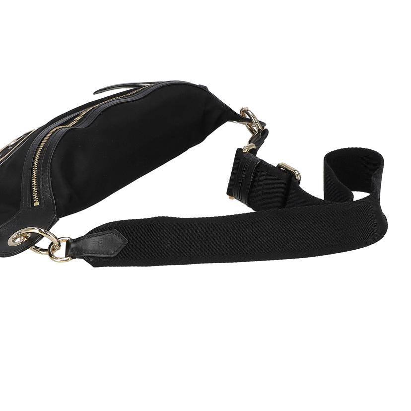 JIMMY CHOO ジミーチュウ/ロゴウエストポーチ//BX2***/Aランク/91