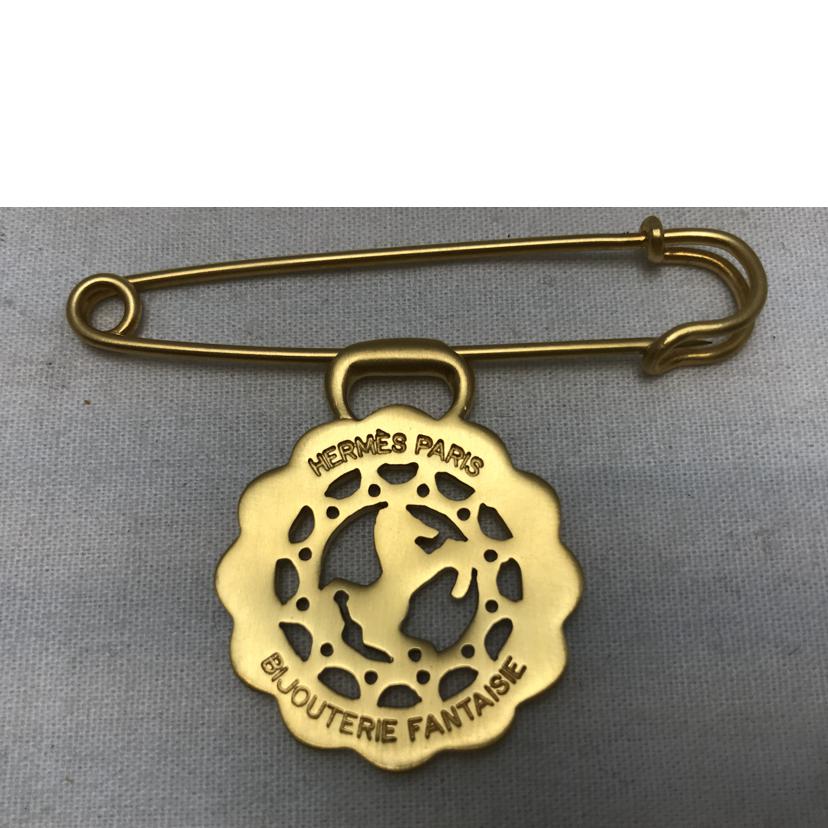 HERMES エルメス/ホースモチーフ ピンブローチ ヴィンテージ//ABランク/51